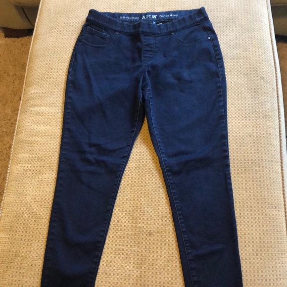 Apt. 9 Pants - Apt. 9 Pull-On Skinny pants